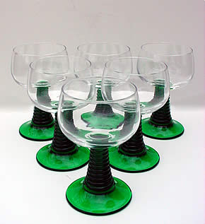 Travels Through Germany - German Wine Glasses